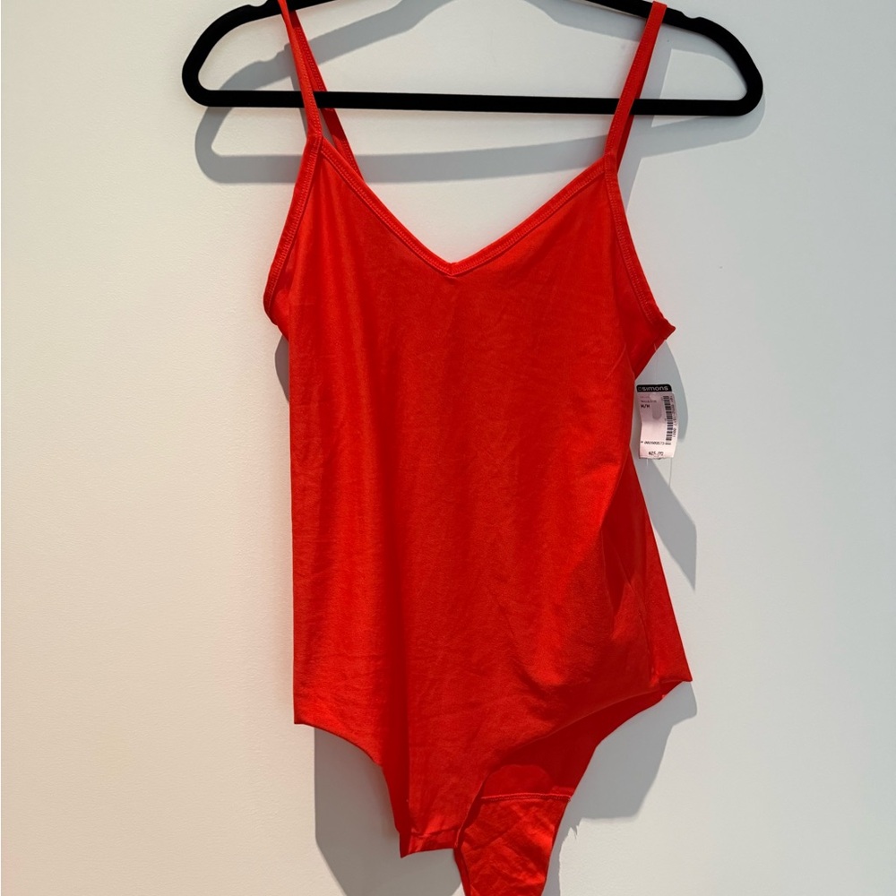 Red Women's Bodysuit